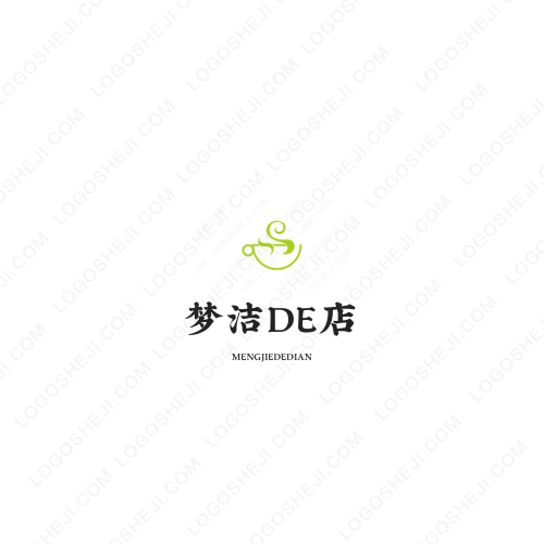 幸樂茶研logo設計