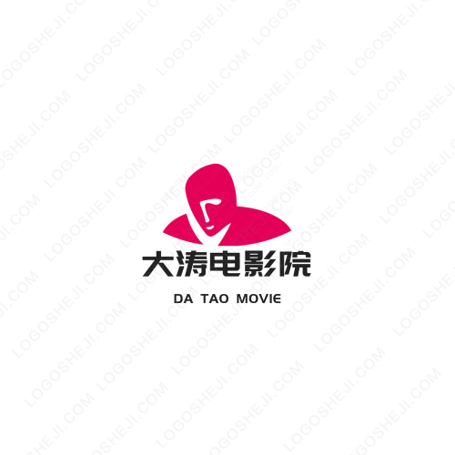 藍焰影視logo設計