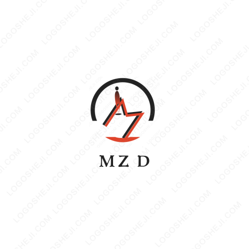 雪山logo設計