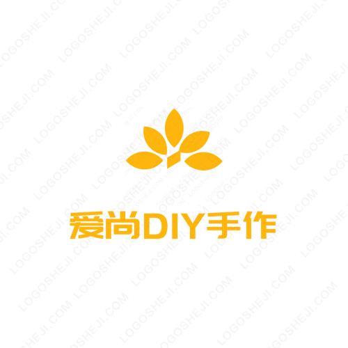 猛志白茶logo設計