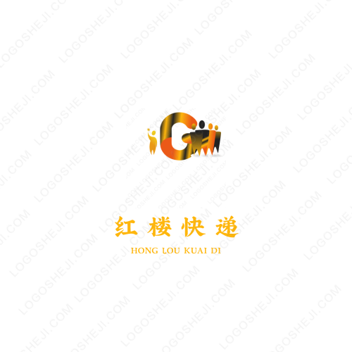 鑫海果際貿(mào)易logo設(shè)計(jì)