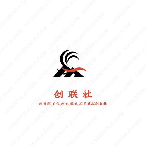 湖北凝合商貿有限公司logo設計