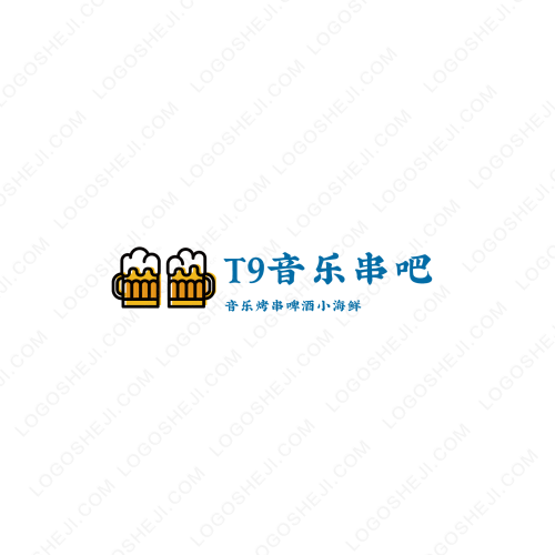 小魔魚氣球裝飾logo設計
