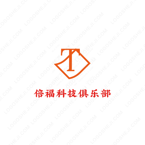 橙明藍黃金logo設計