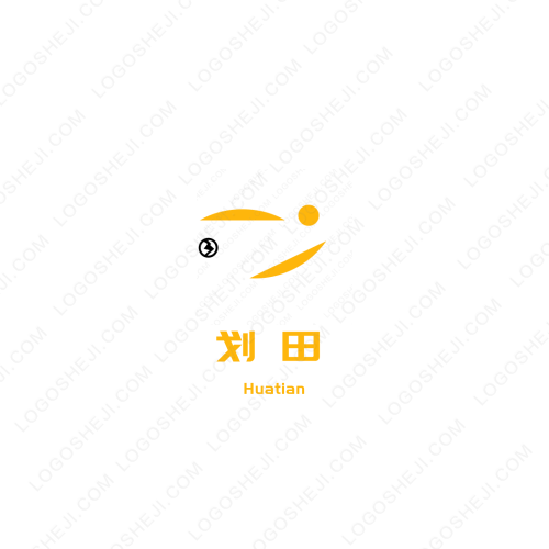 劃田logo設計