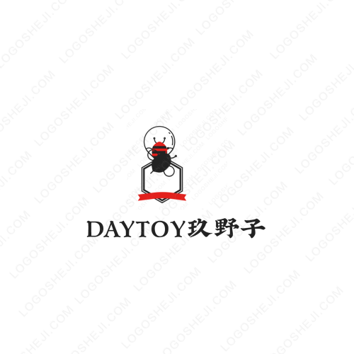海水涌動logo設計