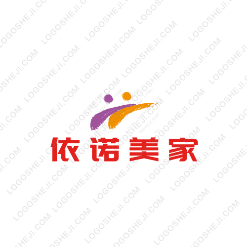 凌波微步logo設計