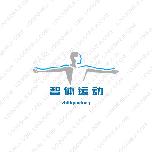 智體運動logo設計