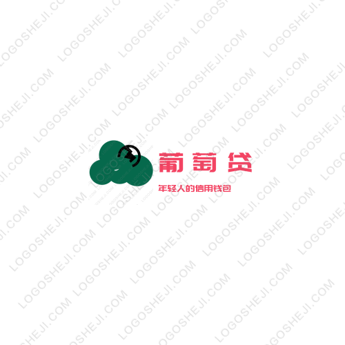 森林和馬logo設計