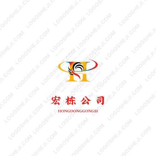 圓夢logo設計