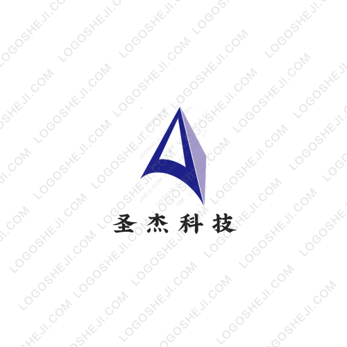 訊海縱合logo設計