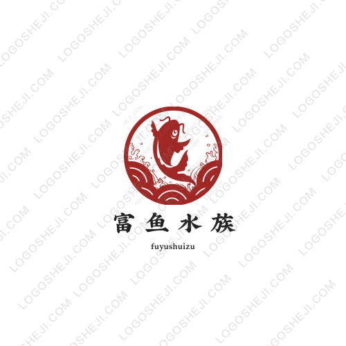 一只魚影視logo設計