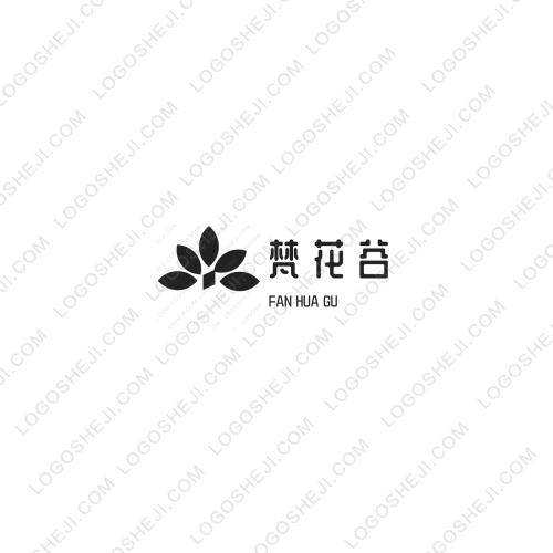 福草果茶logo設計
