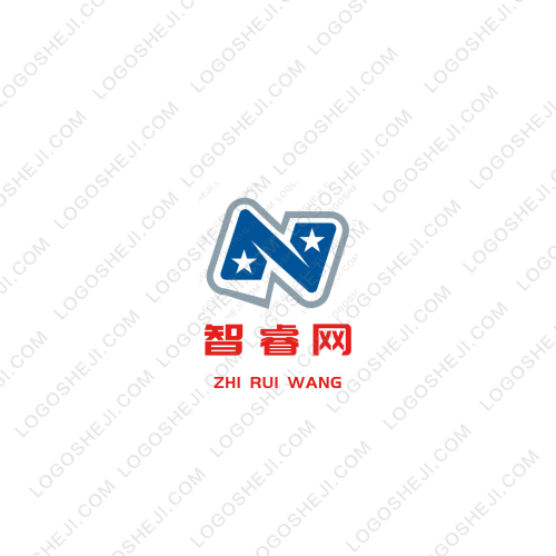 智睿網(wǎng)logo設(shè)計