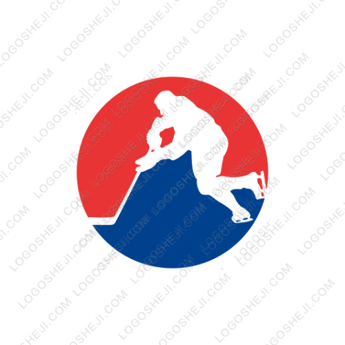 七彩黃陵logo設計