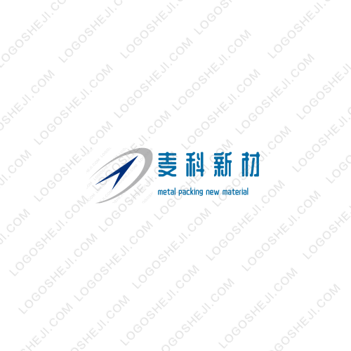 麥科新材logo設計
