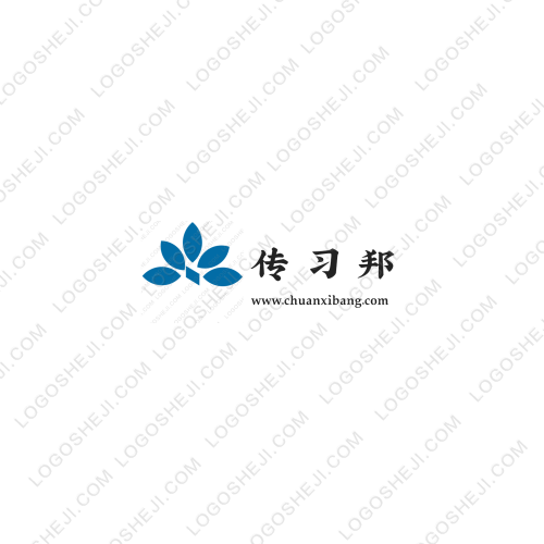 童畫鎮logo設計