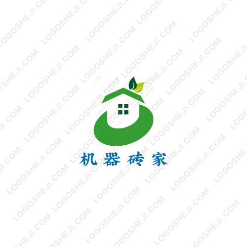綠水青山logo設計