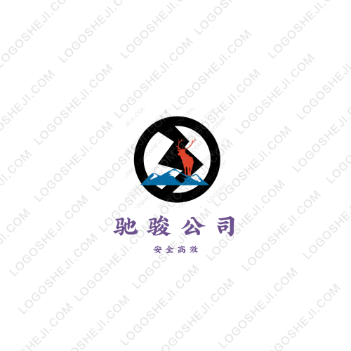 馳駿公司logo設計