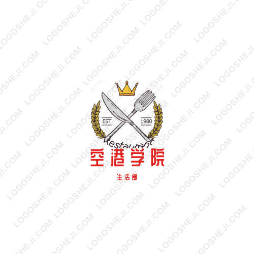 合百順輔學logo設計