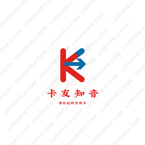 卡友知音logo設(shè)計