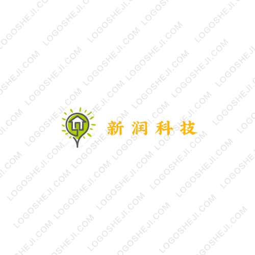 新潤科技logo設計