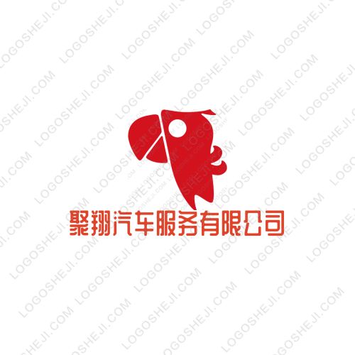 聚翔汽車服務有限公司logo設計