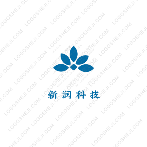 新潤科技logo設計