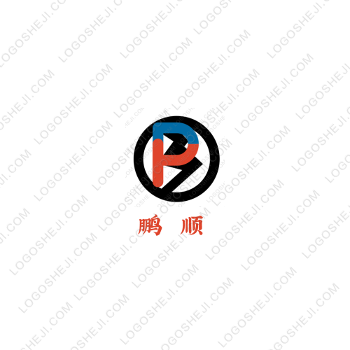 鵬順logo設計