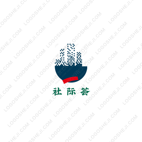 云朋智享企服logo設計