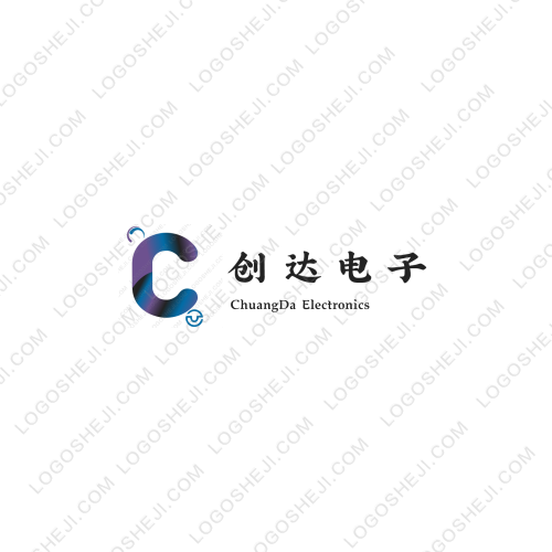 流浪的鯊魚logo設計