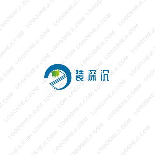 裝深沉logo設計
