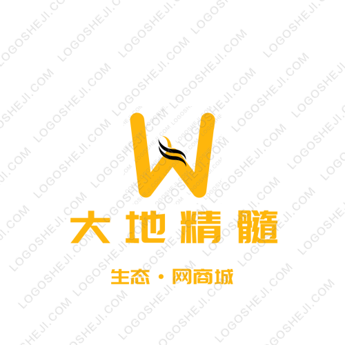 大地精髓logo設計