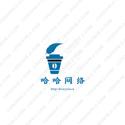 哈哈網絡logo設計