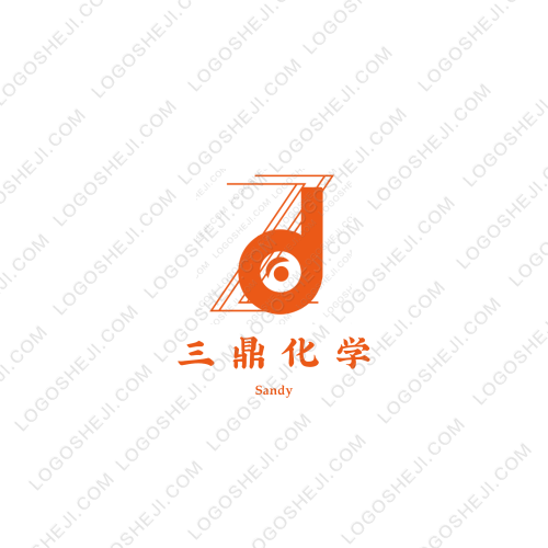 三鼎化學logo設計