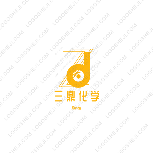 三鼎化學logo設計