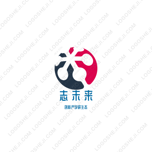 知心抖悅會logo設計