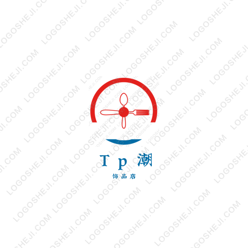 Tp潮logo設計