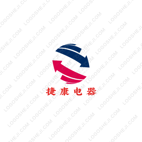 捷康電器logo設計