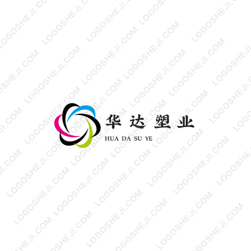 未來情感logo設計