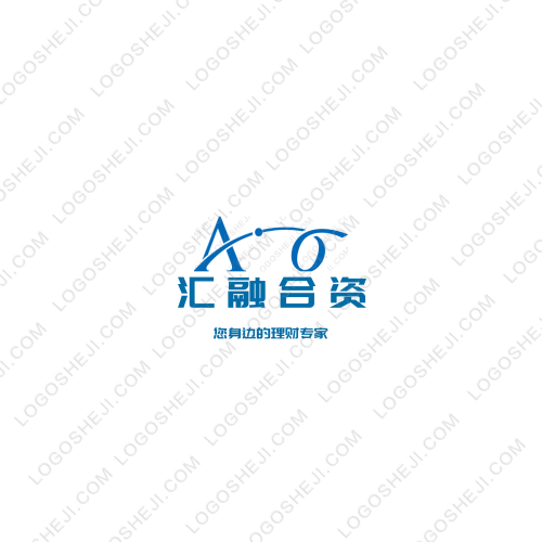 匯融合資logo設(shè)計
