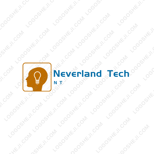 Neverland Techlogo設計