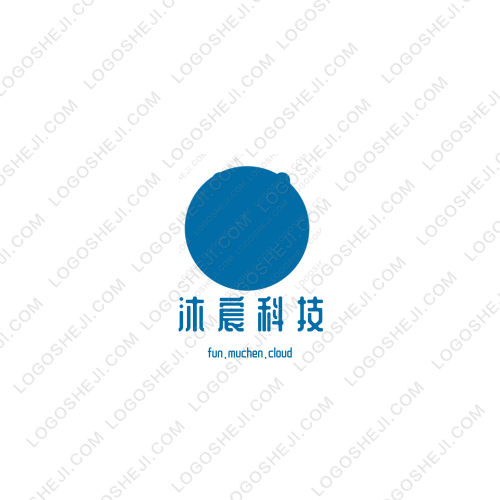 森林和馬logo設計