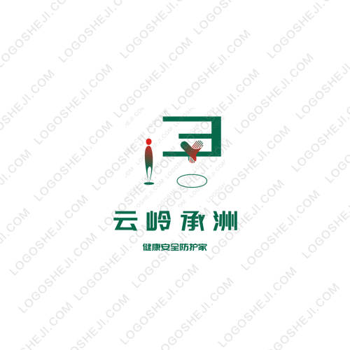 云嶺承洲logo設計