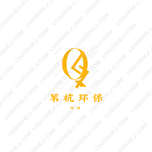 葦杭環保logo設計