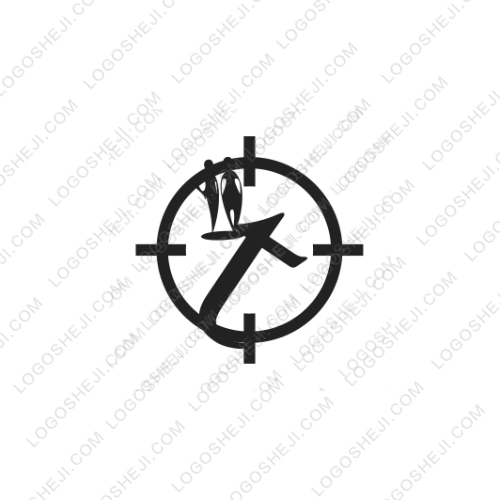 奮進老皇牛logo設計