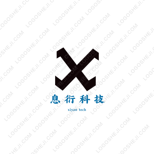 七彩黃陵logo設計