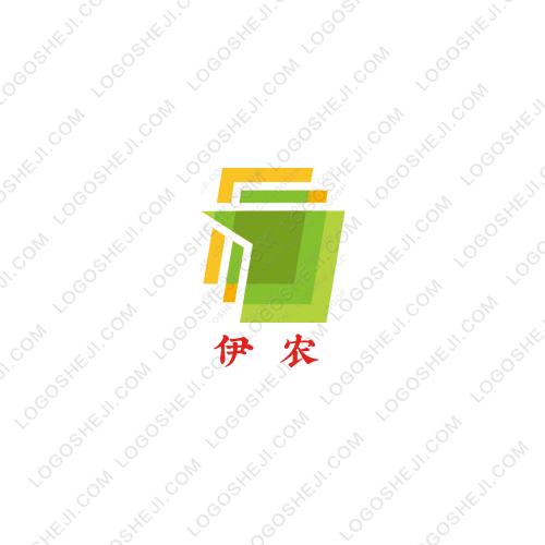 伊農logo設計