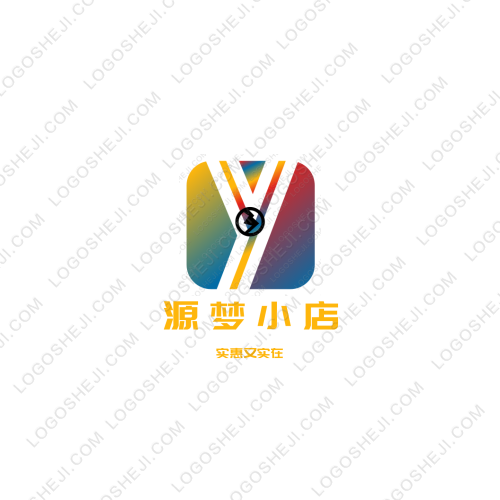 源夢小店logo設計