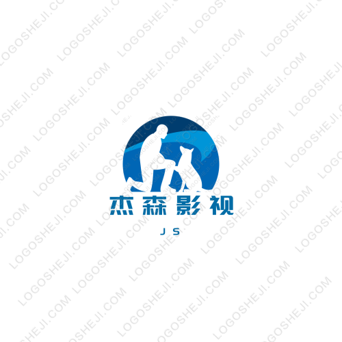 一顆銀河logo設計